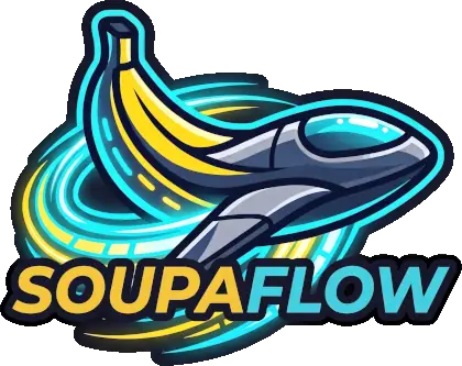 Soupaflow Spaceship Logo