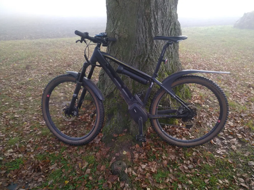Endstand nach 17 km Haustour: Monsieur Boost 34 Volt und Mr Tour 35,7 Volt