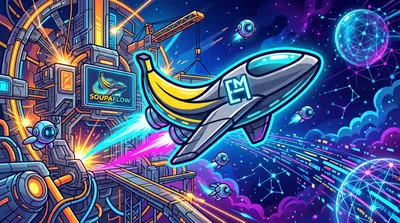 SOUPAFLOW emDash zu ihrem Jungfernflug durch den Internet Orbit gestartet