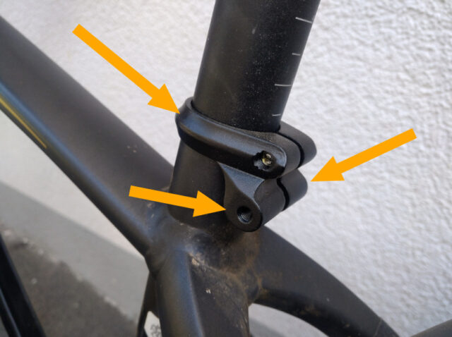Gepäckträger an einen MTB-Rahmen ohne Ösen montieren