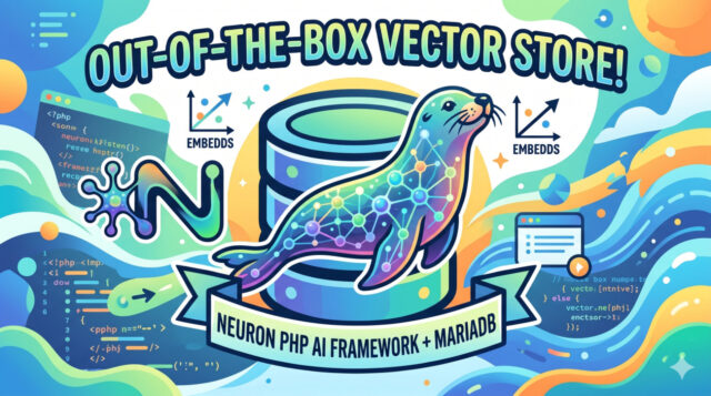 Neuron PHP AI Framework + MariaDB Vector nun out of the box
