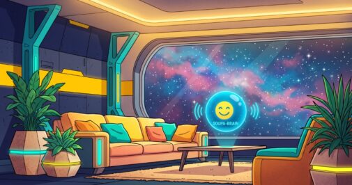 Scotty in der Spacelounge