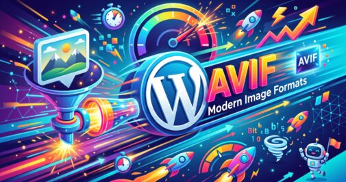 AVIF Bildkompression in WordPress