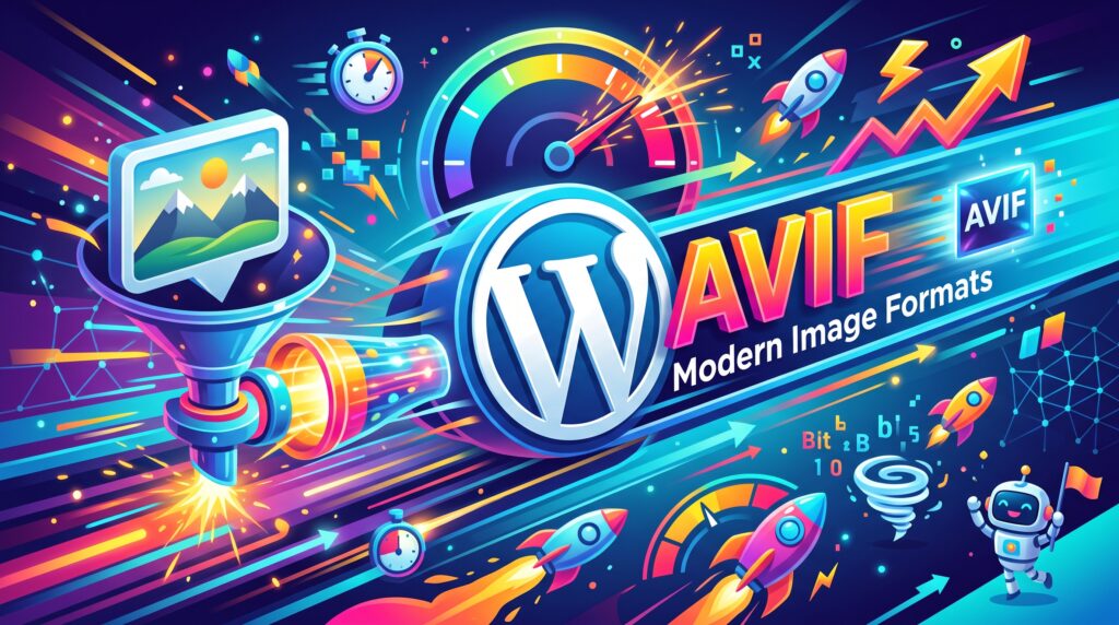 Avif Bidkompression mit WordPress Modern Image Formats