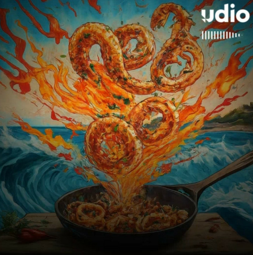 Calamres_on_fire_udio