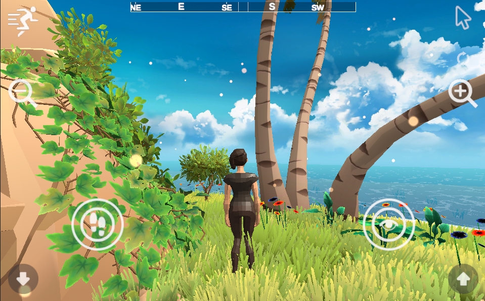 Zur Tropical Island 3 WebGL Szene auf dem Soupaflow-Gaiming-Server
